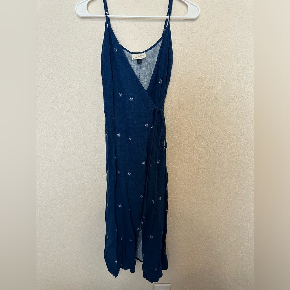 Universal Thread Blue Wrap Dress